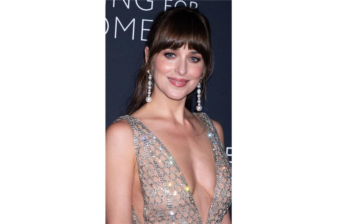 Auch Schauspielerin Dakota Johnson nahm am Wohltätigkeitsdinner teil.