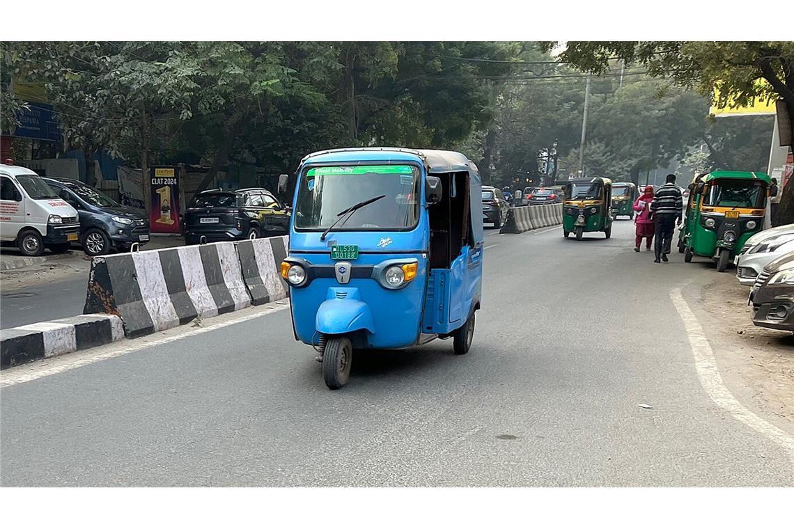 Auf Indiens Straßen machen die Ape den Tuk-Tuks jetzt schon Konkurrenz. (Archivbild)