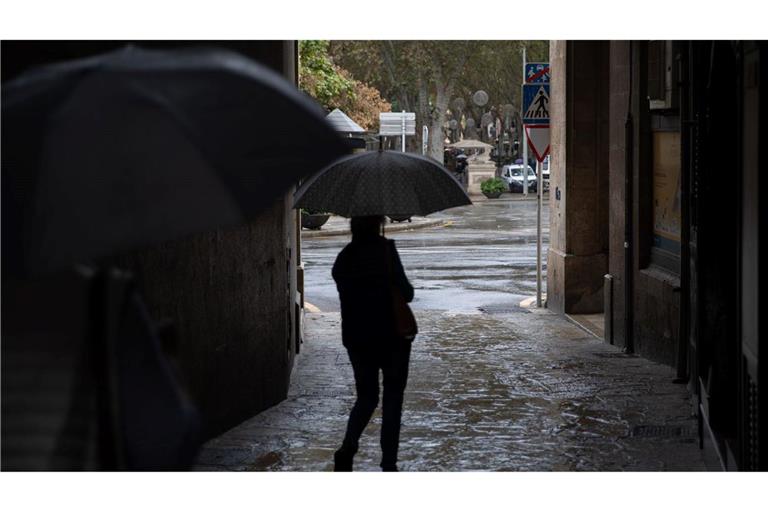 Auf Mallorca verzog sich das neue Unwetter nach heftigem Regen schnell wieder.