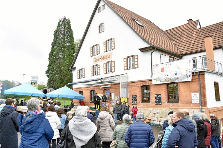 Aufgrund des Jubiläums der Seemühle fand die offizielle Eröffnung der Fleckaschau im vergangenen Jahr in Cottenweiler statt. Archivbild: Tobias Sellmaier