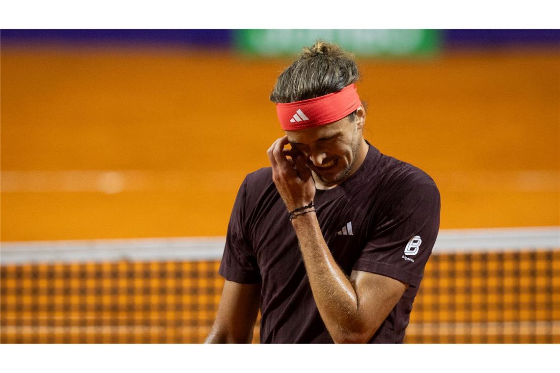 Aus im Viertelfinale - Alexander Zverev verliert in Argentinien gegen Francisco Cerundolo.