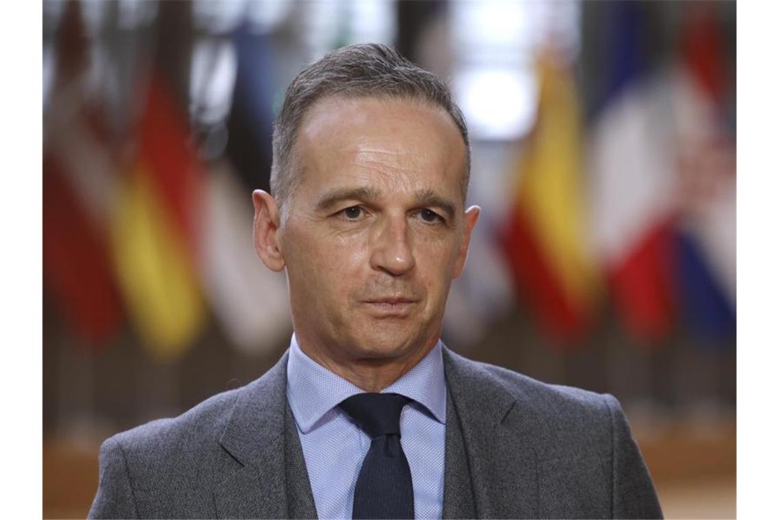 Saar-SPD zieht mit Heiko Maas an Spitze in Bundestagswahl Außenminister Heiko Maas führt die Landesliste der SPD im Saarland für die Bundestagswahl im Herbst an. Foto: Olivier Matthys/Pool AP/dpa