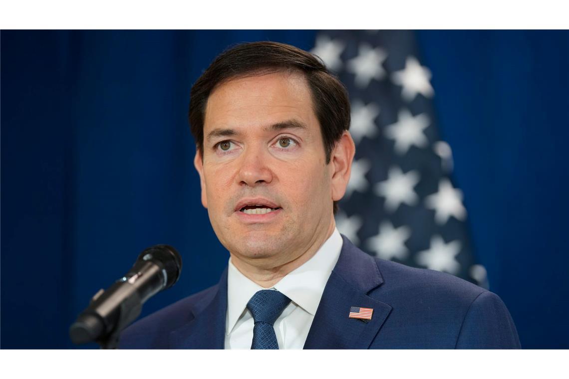 Außenminister Rubio sprach von einem "großzügigen Angebot". (Archivbild)