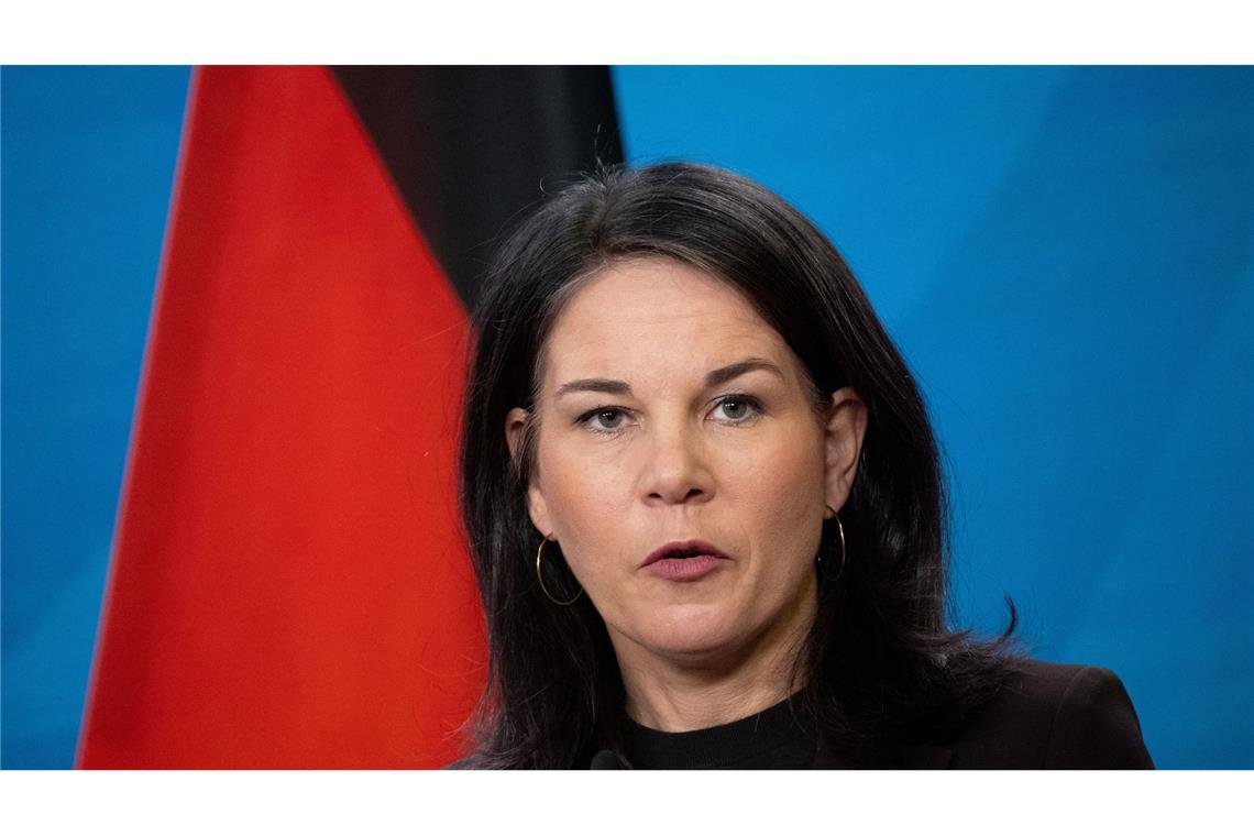 Außenministerin Annalena Baerbock