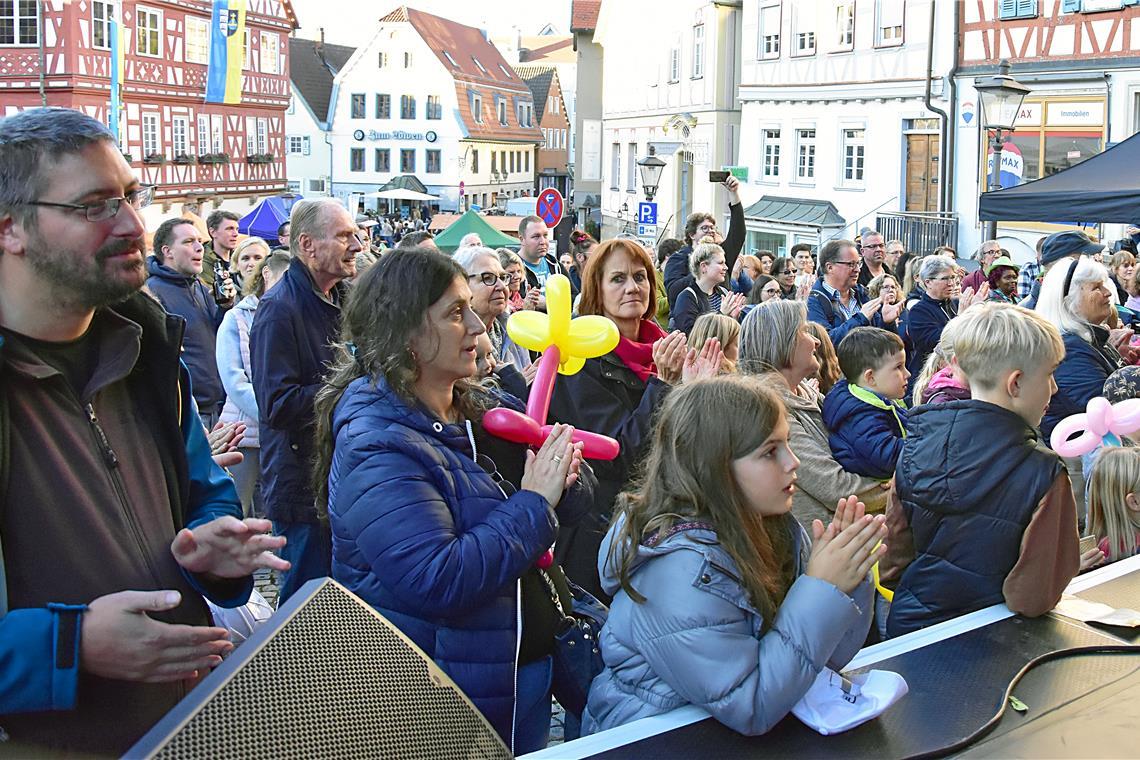 Backnanger Gänsemarkt 2024. 