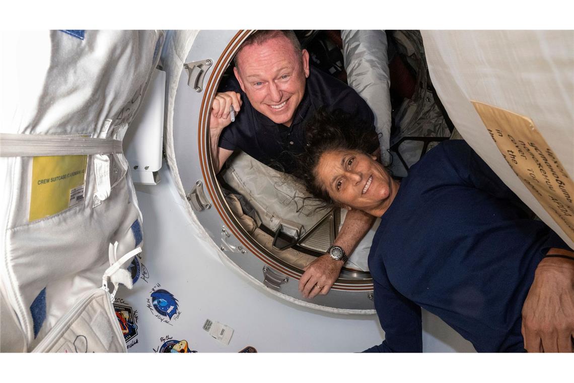 Barry Wilmore und Suni Williams gelten als erfahrene Astronauten.