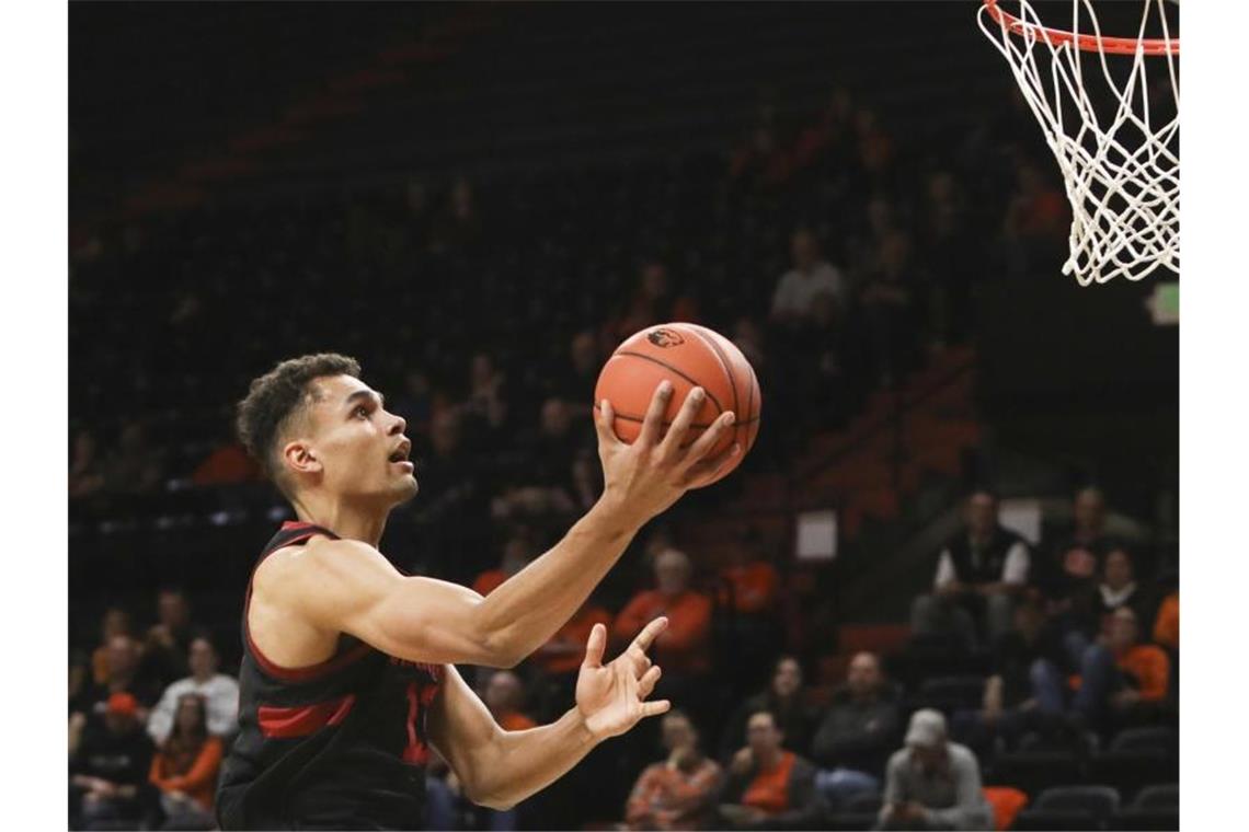 Basketballer Oscar da Silva. Foto: Amanda Loman/AP/dpa/Archivbild