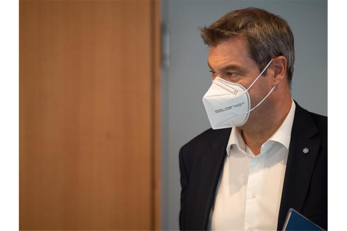 Sieben-Tage-Inzidenz hat in Bayern als Maßstab ausgedient Bayerns Ministerpräsident Markus Söder sieht ein "neuen Kapitel" im Kampf gegen Corona. Foto: Peter Kneffel/dpa