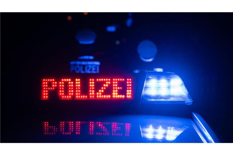 Beamte der Polizei kontrollierten den Mercedes-Fahrer, der mit einem mobilen Blaulicht in Reutlingen unterwegs war. (Symbolbild)