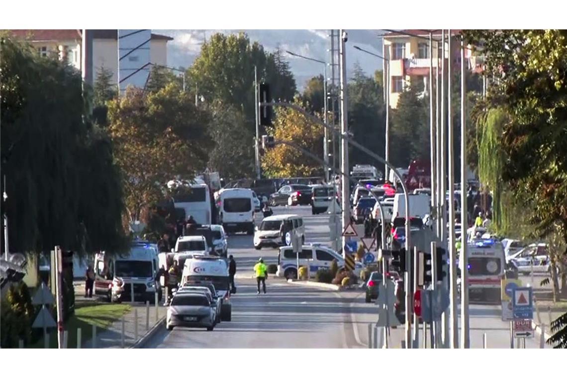 Bei dem Anschlag nahe Ankara starben mehrere Menschen.