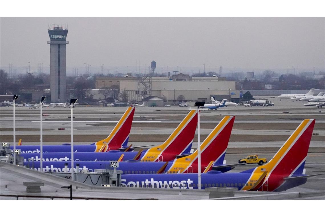 Bei einem Flug der US-Fluggesellschaft Southwest Airlines von Denver nach Houston kam es zu einem Zwischenfall mit einer Abdeckung eines Triebwerks (Archivbild).