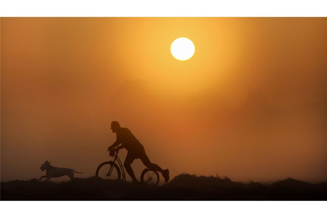 Bei so viel Sonne sollten körperliche Aktivitäten in die frühen Morgenstunden oder auf den Abend verlegt werden.