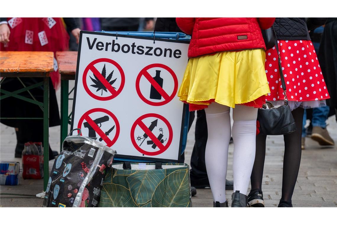 Beim Fasching im bayerischen Dietfurt an der Altmühl war der Konsum von Cannabis auch in diesem Jahr ausdrücklich nicht erlaubt. (Archivfoto)