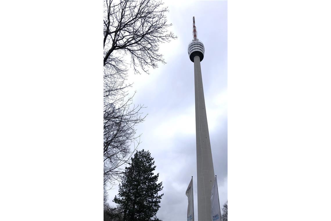 Beim Valentinstags-Dinner auf dem Stuttgarter Fernsehturm geht es hoch hinaus.