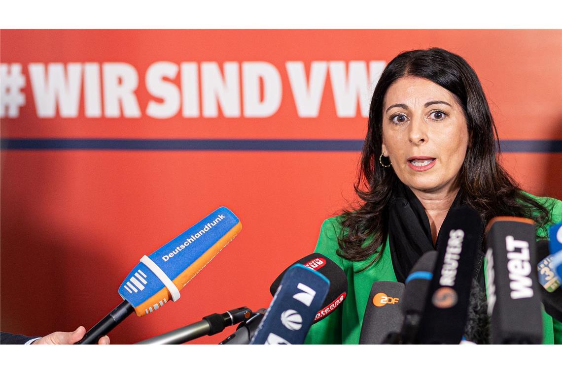 Betriebsratschefin Daniela Cavallo verhandelt auch den Haustarifvertrag bei VW mit.