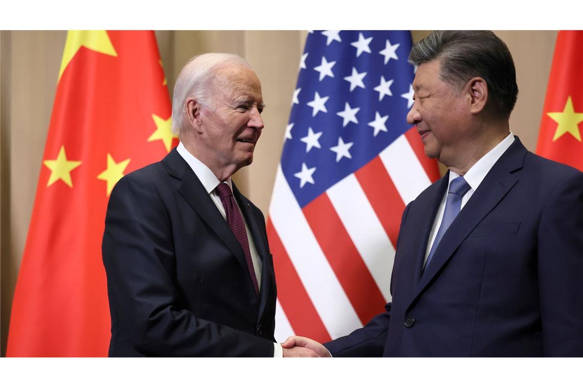 Biden trifft Xi am Rande des Apec-Gipfels in Lima.