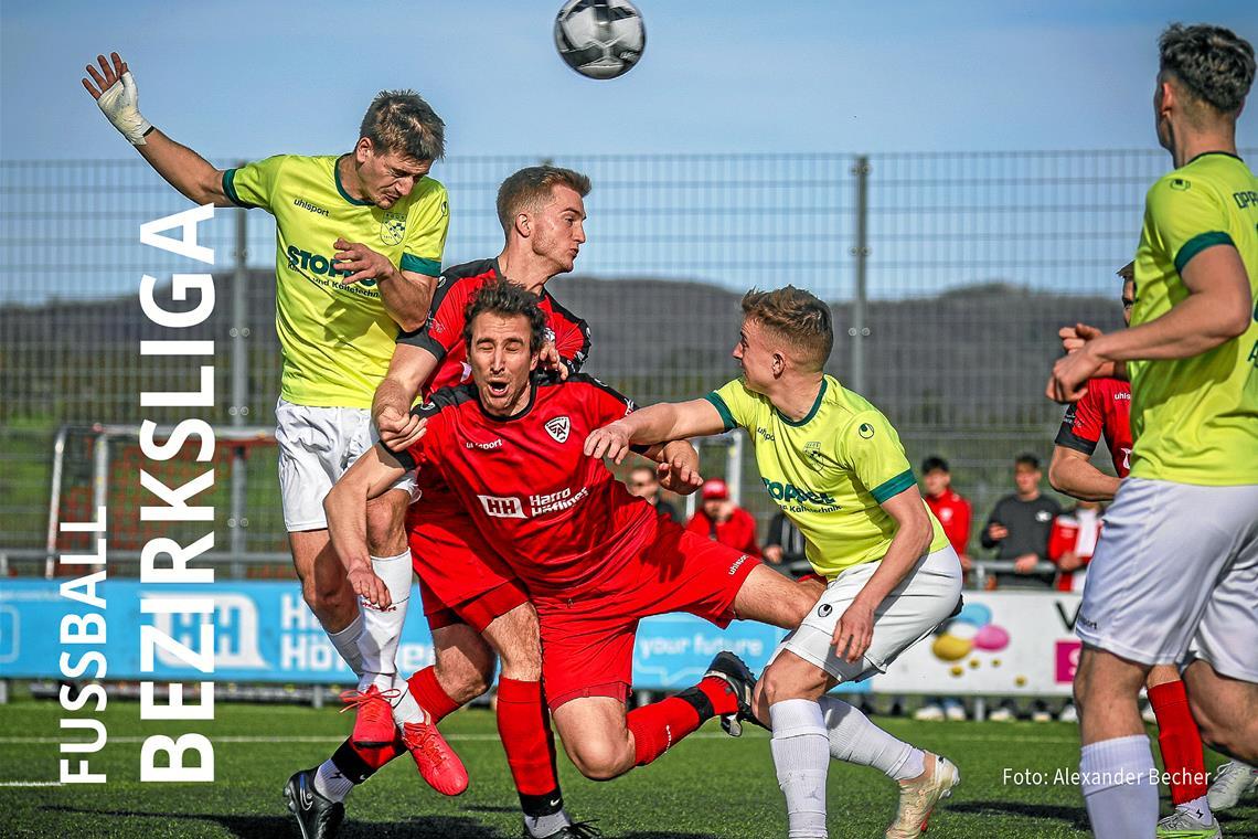 SG Oppenweiler-Strümpfelbach und SV Allmersbach auf Tuchfühlung