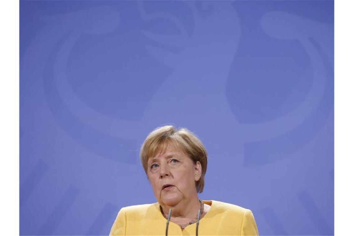 Schwieriger Start der deutschen Evakuierungsaktion in Kabul „Bitter, dramatisch und furchtbar ist diese Entwicklung natürlich für die Menschen in Afghanistan“: Bundeskanzlerin Angela Merkel. Foto: Odd Andersen/AFP POOL/dpa