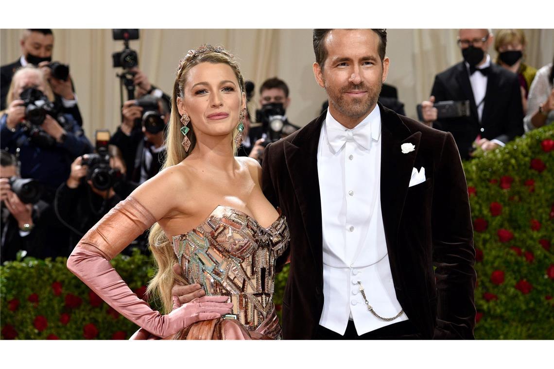 Blake Lively und Ryan Reynolds spenden wie Popstar Taylor Swift für die Hurrikan-Opfer in den USA. (Archivbild)