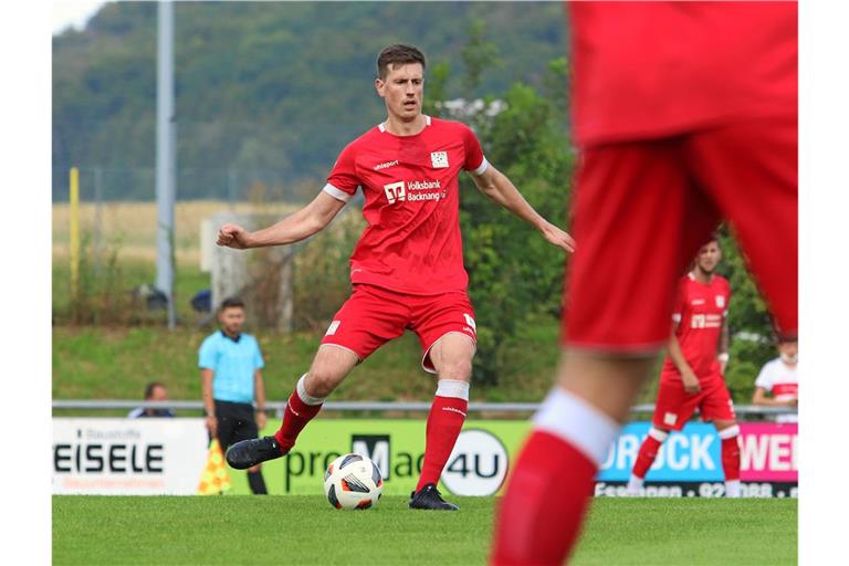 Bleibt bei der TSG am Ball: Thomas Doser, der um ein Jahr verlängert hat. Foto: Alexander Hornauer