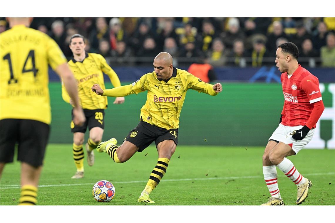 Borussia Dortmund muss auch im ersten Viertelfinal-Duell mit Atlético Madrid auf Donyell Malen verzichten.