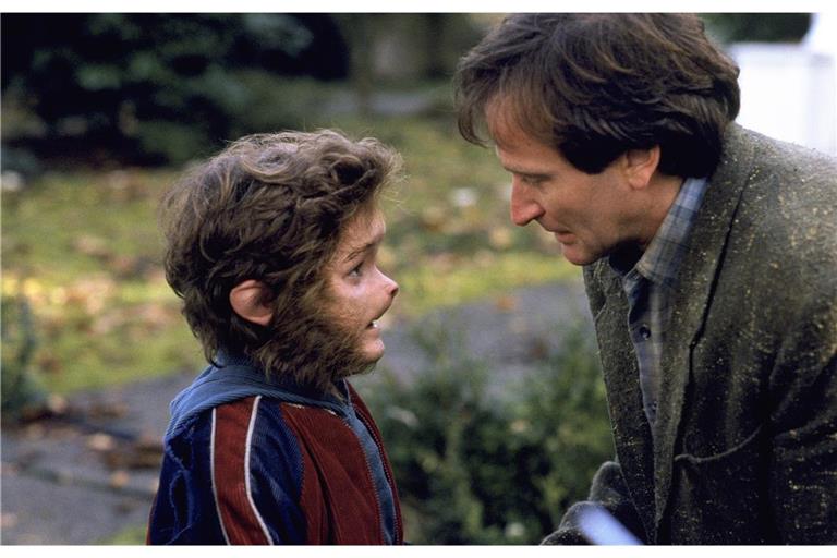 Bradley Pierce und Robin Williams im Familienklassiker "Jumanji".