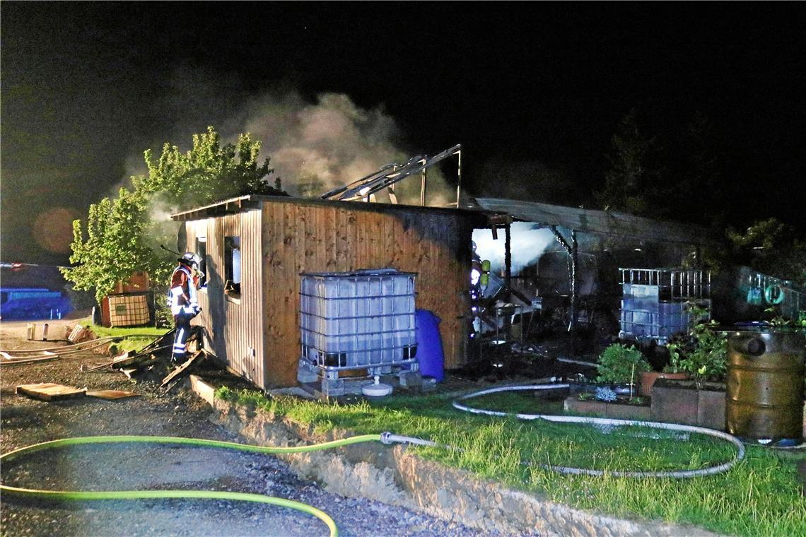 Brandursache war wohl ein technischer Defekt an den Batterien der Fotovoltaikanlage. Foto: 7aktuell.de/Kevin_Lermer