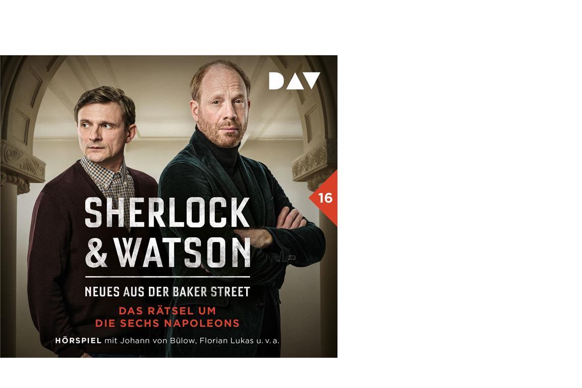 <b>Sherlock  Watson: Das Rätsel um die sechs Napoleons. Der Audio Verlag, 15 Euro.</b> Ein bisschen Eskapismus muss sein. Zum Beispiel mit  diesem Fall  um einen Banksy-ähnlichen Künstler und eine Szene, in der es nur ums Geld geht. msr