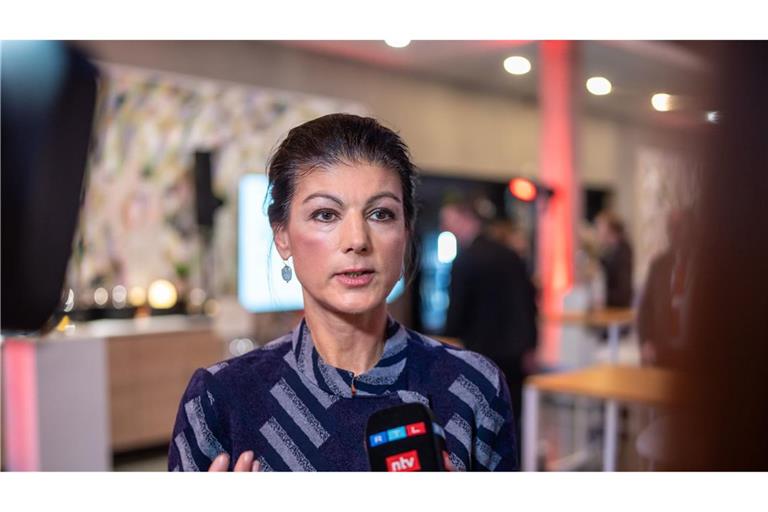 BSW-Chefin Sahra Wagenknecht