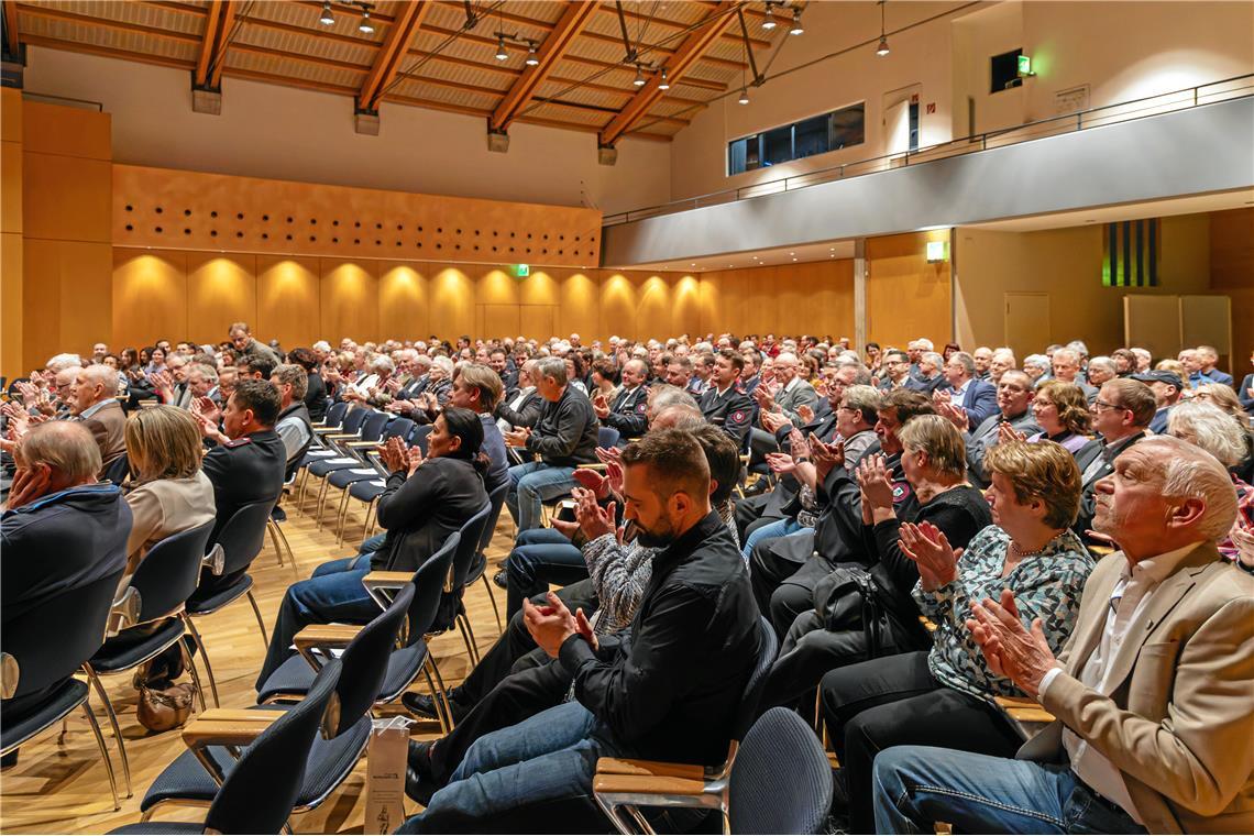 Bürgerempfang 2025 in der Murrhardter Festhalle.