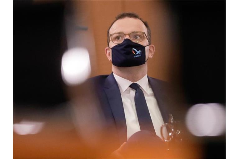 Bundesgesundheitsminister Jens Spahn hat sich mit dem Coronavirus angesteckt. Foto: Markus Schreiber/AP-Pool/dpa