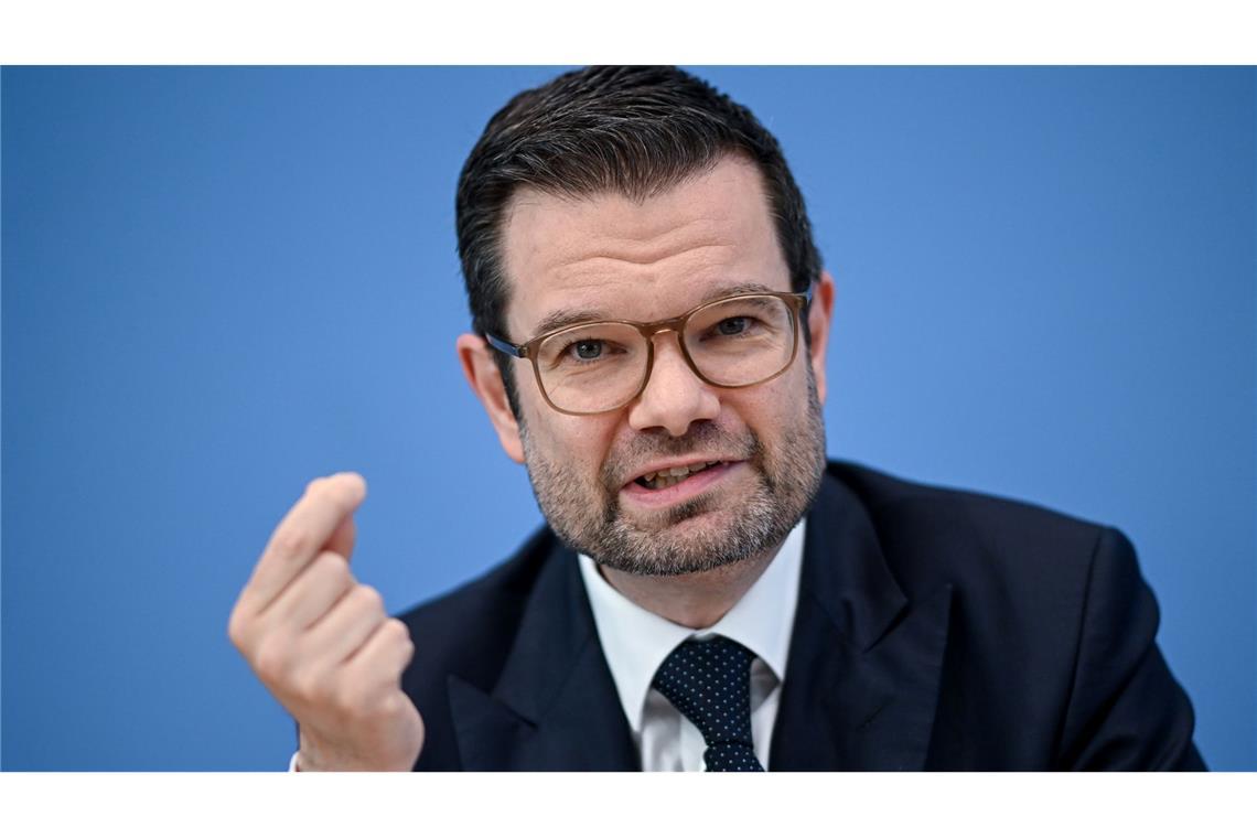 Bundesjustizminister Marco Buschmann (FDP) will die Digitalisierung von Justiz und Verwaltung mit vorantreiben. (Archivfoto)