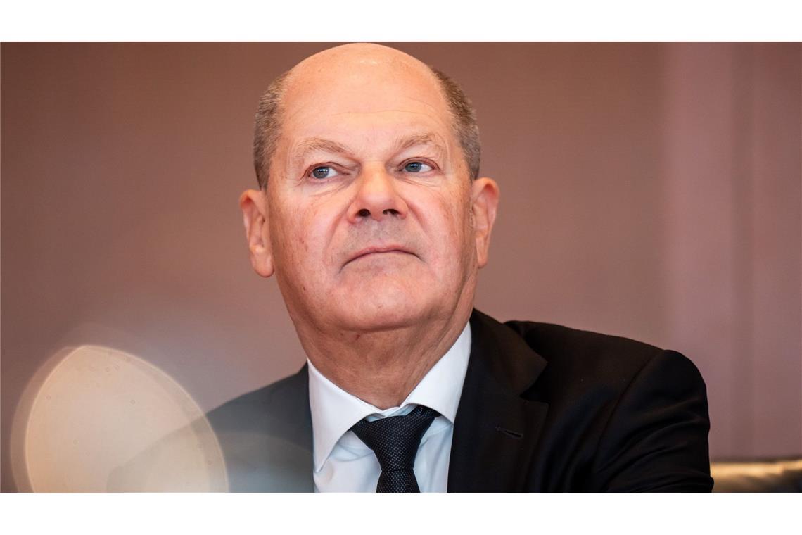 Bundeskanzler Olaf Scholz. Das Bundeskabinett hat einer möglichen deutschen Beteiligung an zwei zivilen Missionen der EU in den palästinensischen Gebieten zugestimmt (Archivfoto).