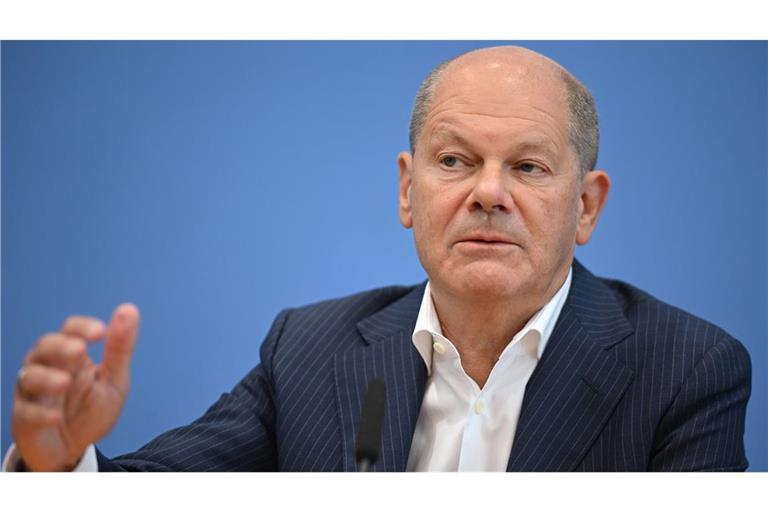 Bundeskanzler Olaf Scholz schaltet sich in die Krise beim Autobauer VW ein. (Archivbild)