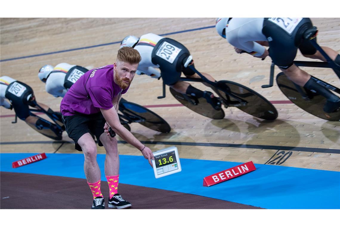 Bundestrainer Meyer darf sich über WM-Bronze freuen.