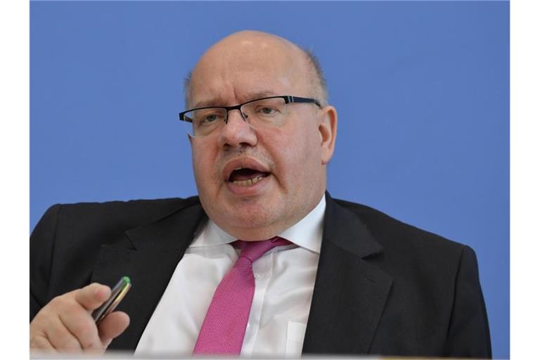 Bundeswirtschaftsminister Peter Altmaier (CDU). Foto: Tobias Schwarz/AFP/Pool/dpa