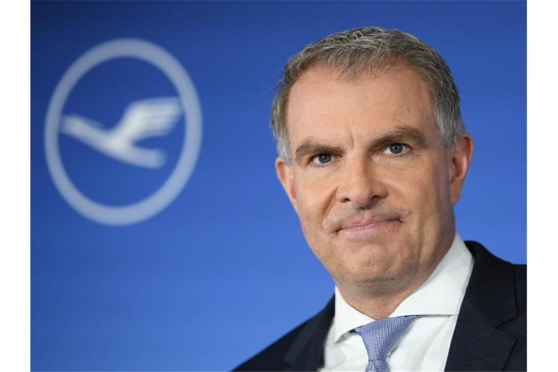 Warten auf das Signal zur Teilverstaatlichung der Lufthansa Carsten Spohr ist Vorstandsvorsitzender der Deutsche Lufthansa AG. Foto: Arne Dedert/dpa