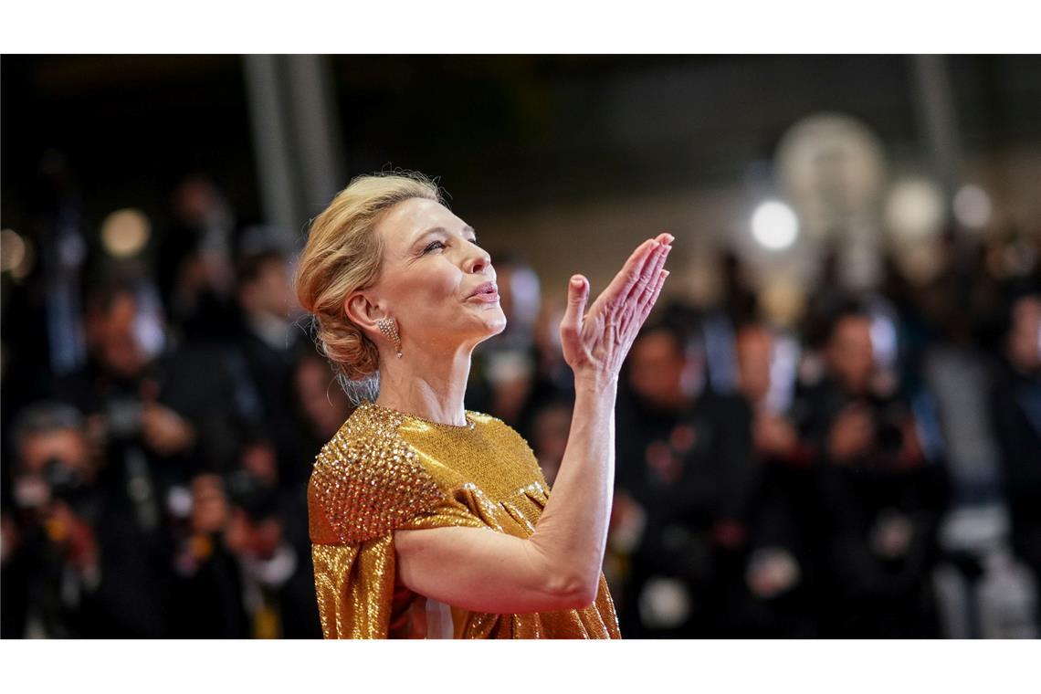 Cate Blanchett bei der Premiere ihres Films "Rumours" in Cannes.