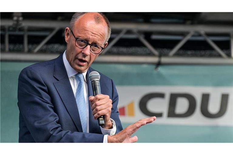 CDU-Chef Friedrich Merz will keine Zusammenarbeit seiner Partei mit der AfD. (Archivbild)