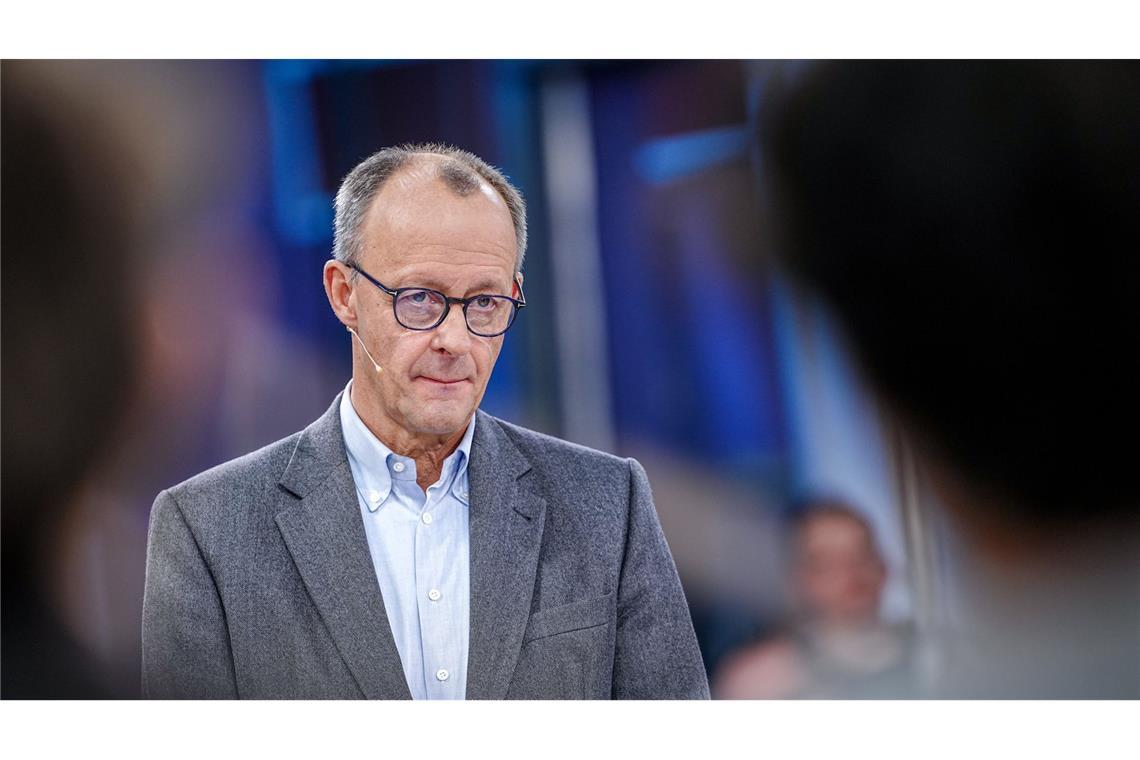 CDU-Chef und Kanzlerkandidat Friedrich Merz