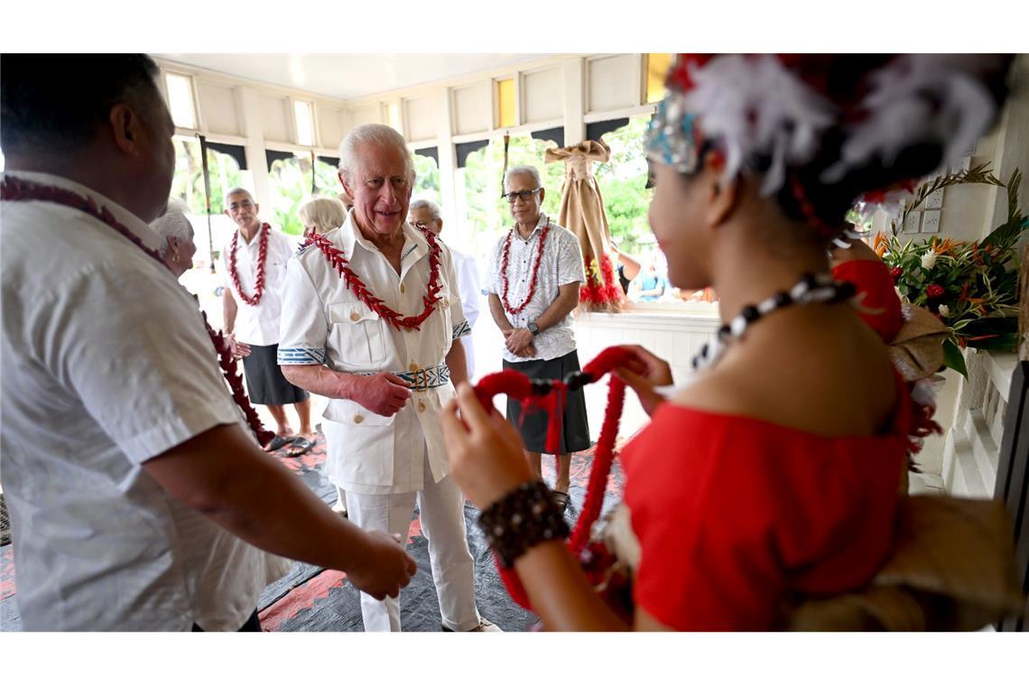 Charles will in Samoa den Commonwealth-Gipfel eröffnen.