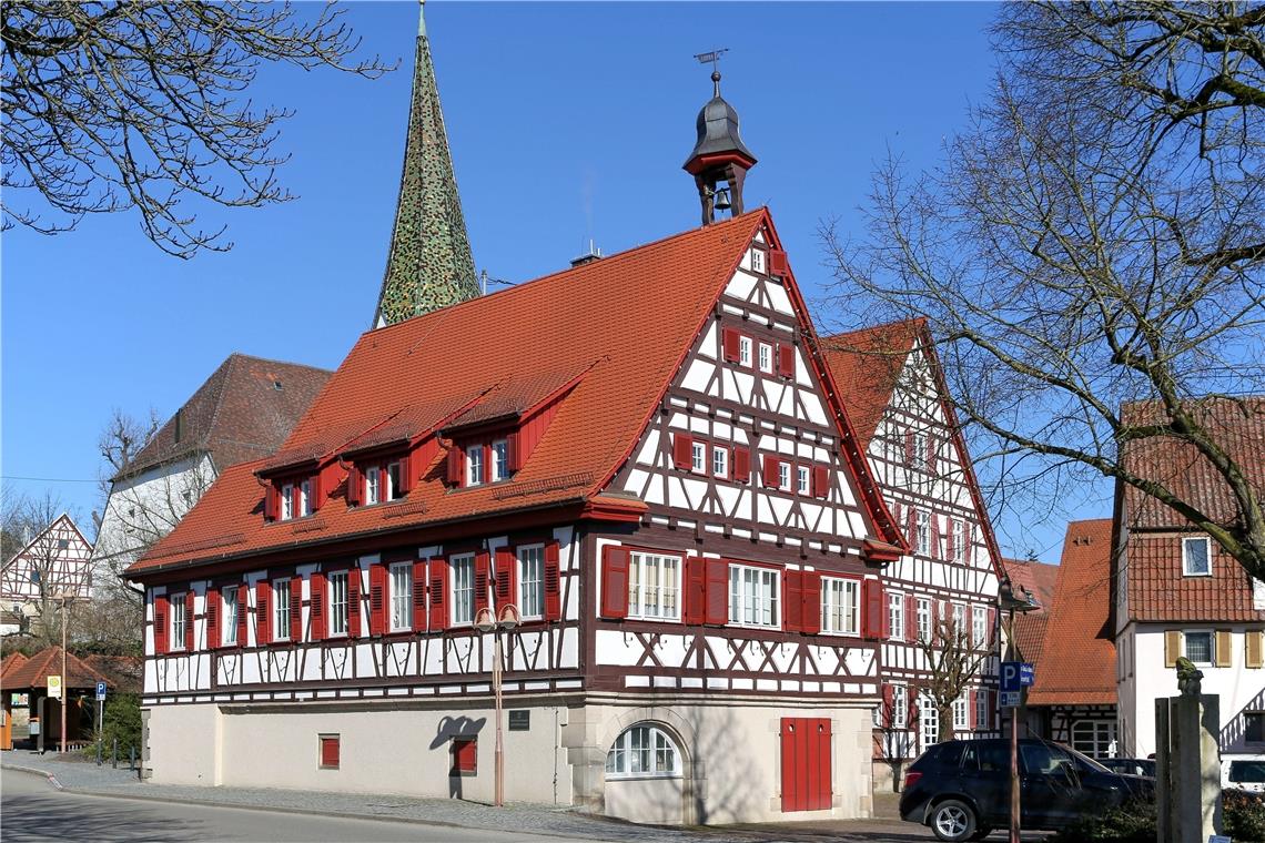 Chefsessel im Unterweissacher Rathaus zu vergeben. Archivfoto: E. Layher