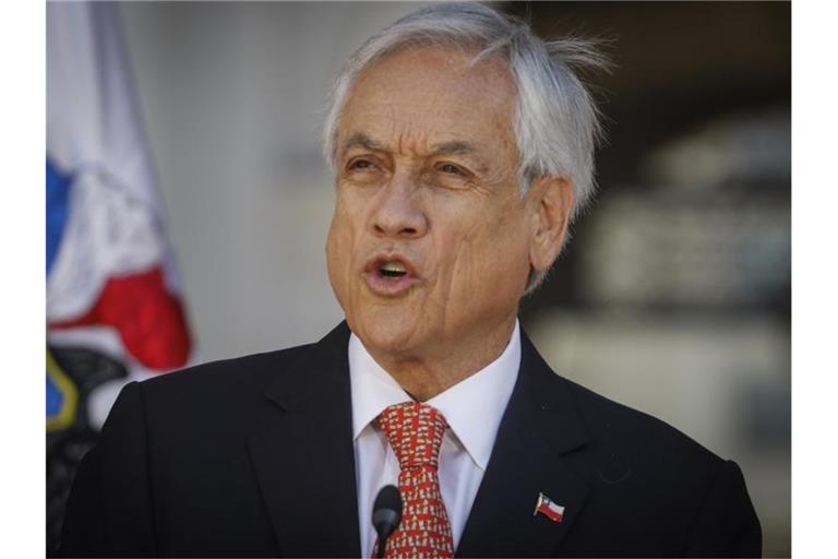 Chiles Präsident Sebastián Piñera. Foto: Sebastian Beltran Gaete/Agencia Uno/dpa