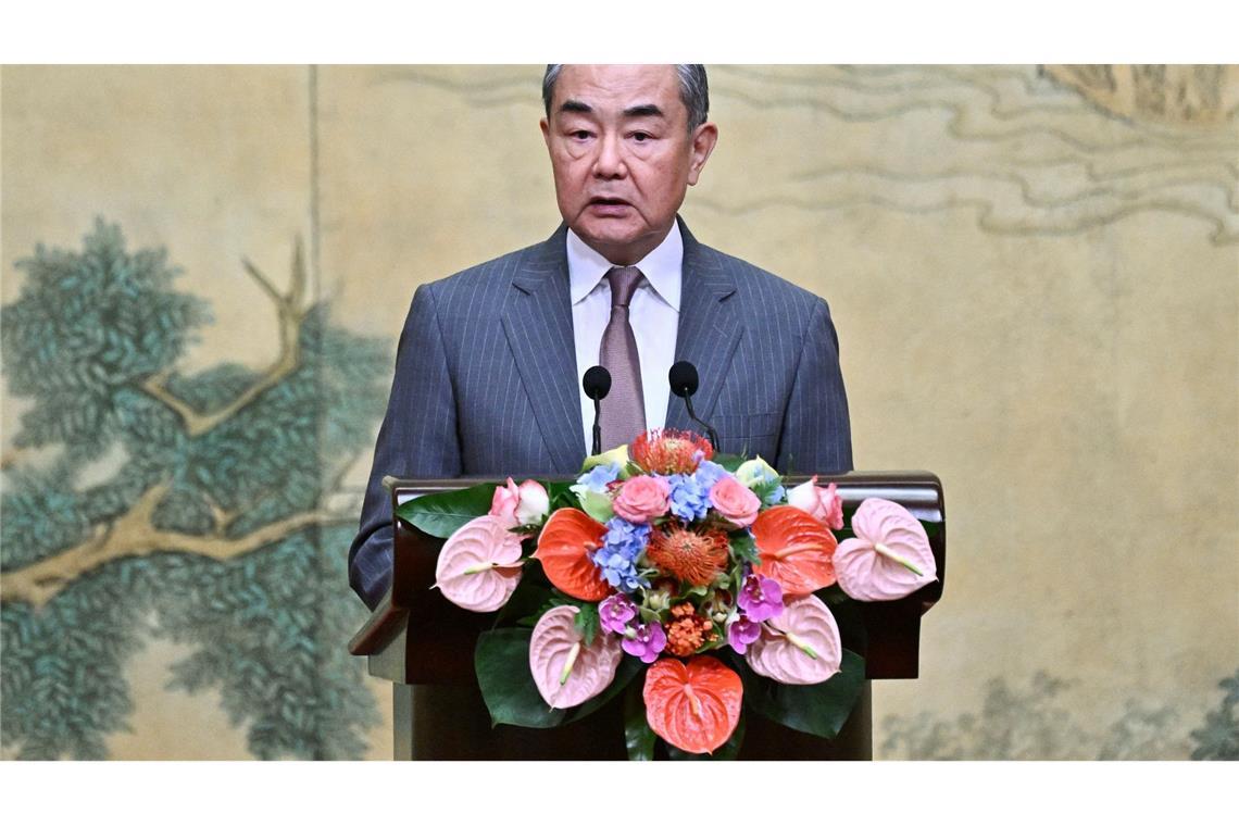 Chinas Außenminister Wang Yi