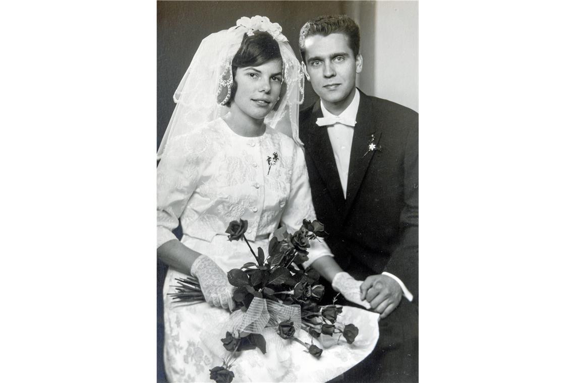 Christa und Werner Bachert gaben sich 1963 das Jawort und zogen nach Backnang.