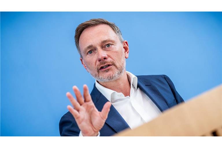 Christian Lindner sagte in Berlin, Olaf Scholz habe von  ihm politische Unterwerfung gefordert. (Archivfoto)