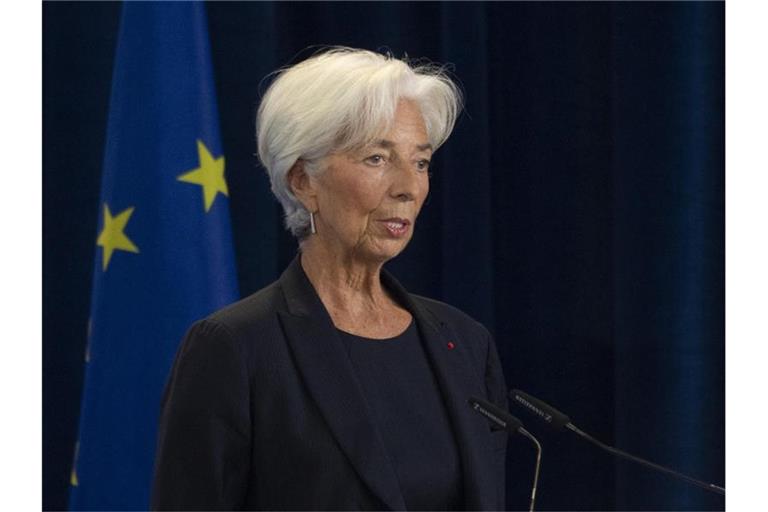 Christine Lagarde ist die neue Präsidentin der Europäischen Zentralbank. Foto: Boris Roessler/dpa