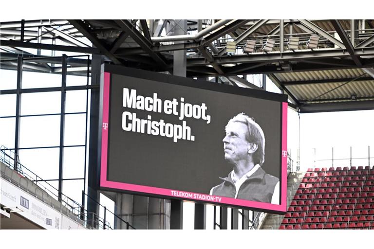 Christoph Daum war am 24. August infolge einer Krebserkrankung verstorben.