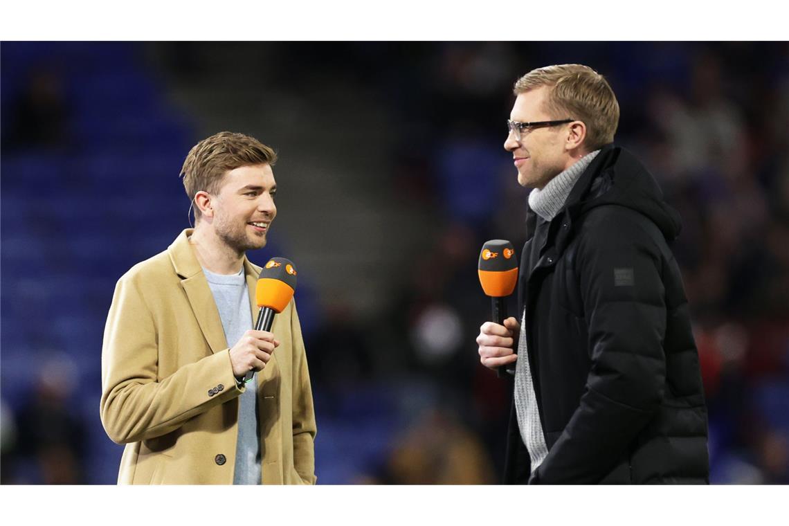 Christoph Kramer (links) mit Per Mertesacker