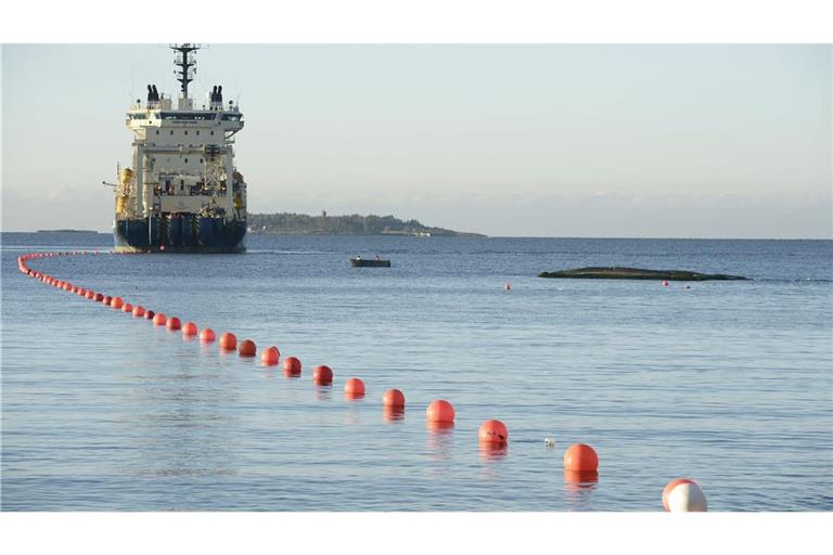 Cinia geht davon aus, dass das Kabel am Grund der Ostsee gebrochen ist und durch äußere Einwirkung durchtrennt wurde, etwa durch einen Anker oder ein Grundschleppnetz. (Archivbild)